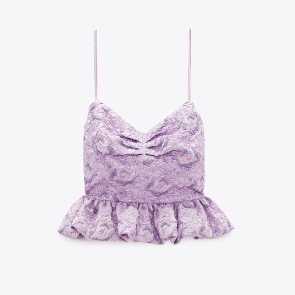 Zara Tops - ❌🛑SOLD🛑❌Peplum Limited Edition Top
